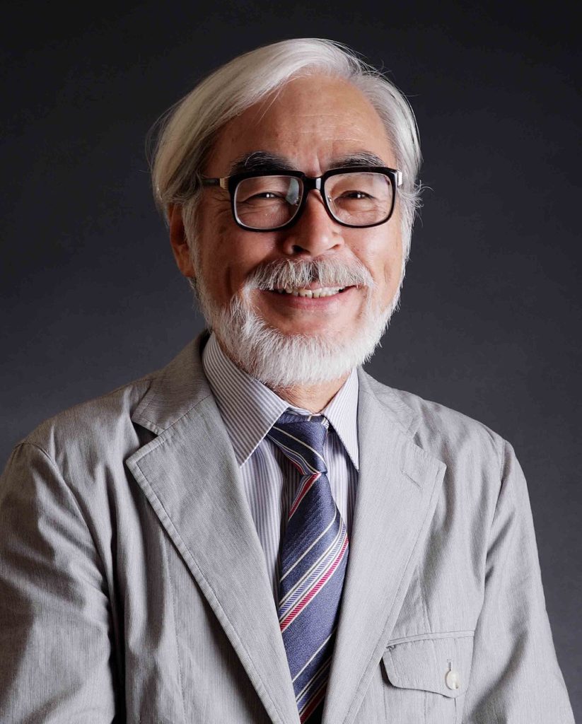 Image of Hayao Miyazaki, By 文部科学省ホームページ, CC BY 4.0, https://commons.wikimedia.org/w/index.php?curid=76120872 