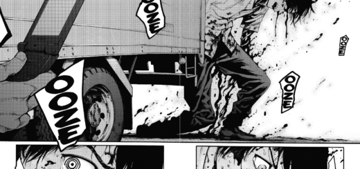 Kei after the accident from Ajin vol. 1