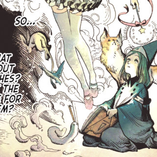 Witch Hat Atelier - color page closeup