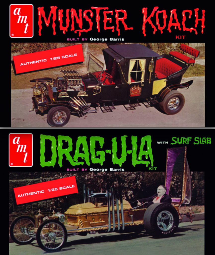 AMT Munster Koach and Drag-u-la model kits