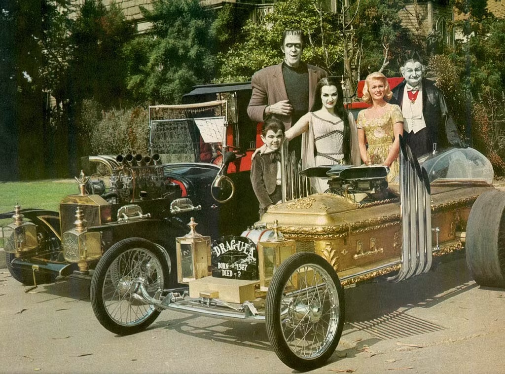 The Munsters cast and their cars
