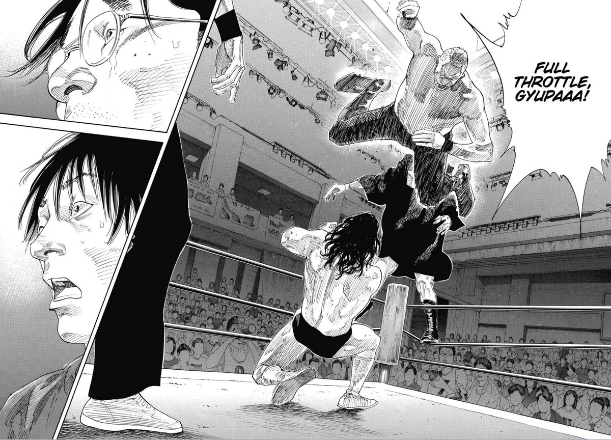 Shiratori takes a flying leap, from Real vol. 13 by Takehiko Inoue