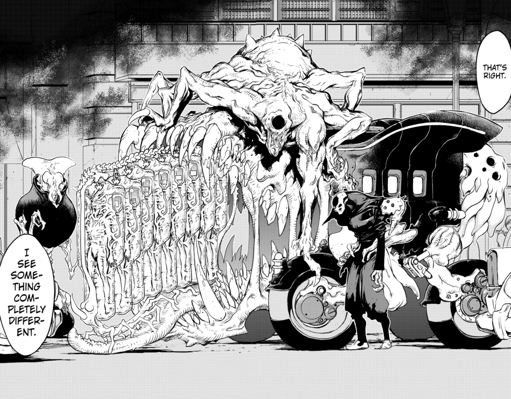 Monster truck from Blood Blockade Battlefront vol 1